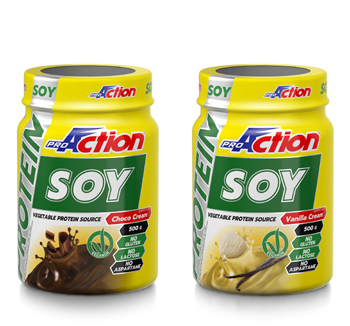 PROACTION SOY PROTEIN CHOCO CREAM 500 G - goldeneffe.it