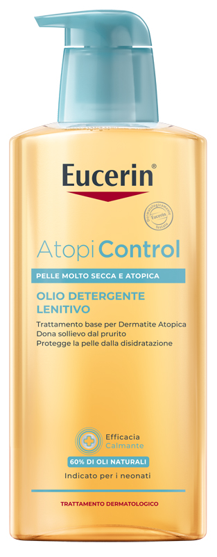 EUCERIN ATOPICONTROL OLIO DETERGENTE 400 ML - goldeneffe.it