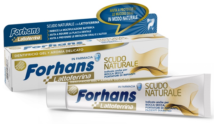 FORHANS DENTIFRICIO SCUDO NATURALE 75 ML - goldeneffe.it