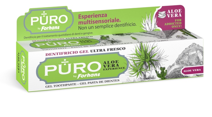 PURO DENTIFRICIO ALOE VERA 75 ML - goldeneffe.it