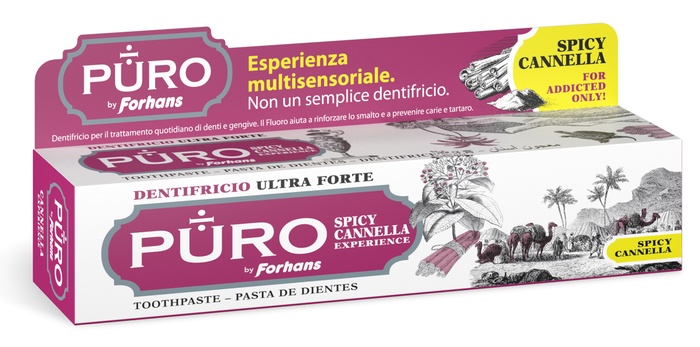 PURO DENTIFRICIO SPICY CANNELLA 75 ML - goldeneffe.it