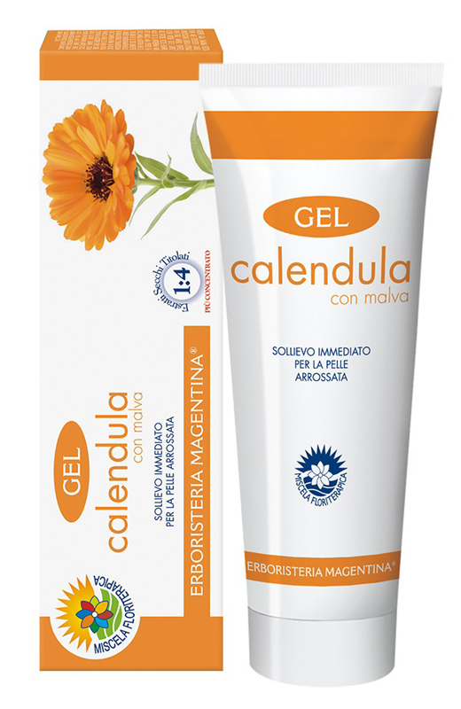 CALENDULA MALVA GEL 100 ML - goldeneffe.it