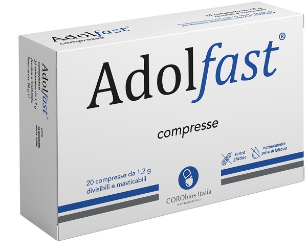 ADOLFAST 20 COMPRESSE MASTICABILI IN BLISTER - goldeneffe.it