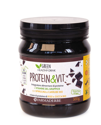 PROTEIN & VIT CACAO 320 G - goldeneffe.it