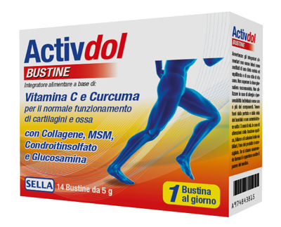 ACTIVDOL CARTILAGINI E ARTICOLAZIONI 14 BUSTINE DA 5 G - goldeneffe.it