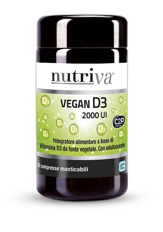 NUTRIVA VEGAN D3 60 COMPRESSE 2000 UI - goldeneffe.it