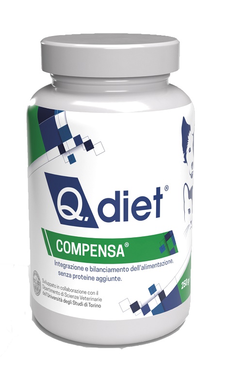 COMPENSA Q DIET POLVERE 250 G - goldeneffe.it