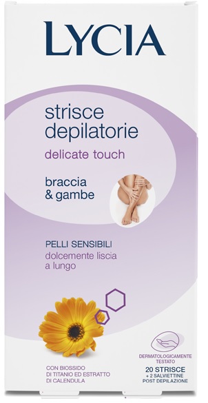 LYCIA 20 STRISCE BRACCIA/GAMBE PELLI DELICATE 12 PEZZI - goldeneffe.it