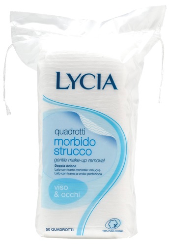 LYCIA 50 QUADROTTI COTONE STRISCIA 12 PEZZI - goldeneffe.it