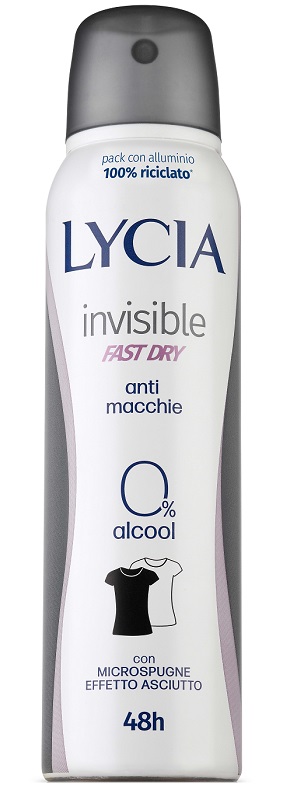 LYCIA SPRAY INVISIBLE FAST DRY 150 ML - goldeneffe.it