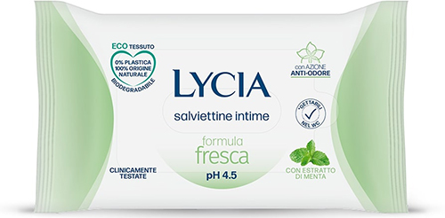 LYCIA SALVIETTINE INTIME FRESH 12 SALVIETTINE - goldeneffe.it