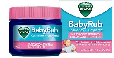 VICKS BABYRUB UNGUENTO 50 G - goldeneffe.it