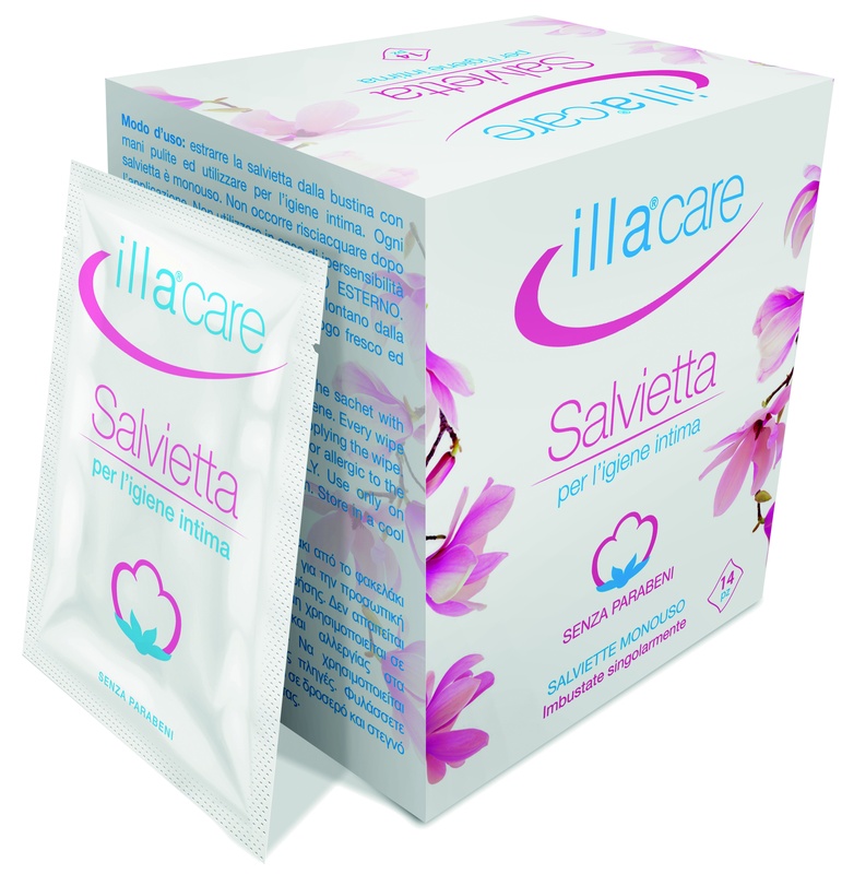 ILLA CARE SALVIETTA INTIMA 14 PEZZI - goldeneffe.it