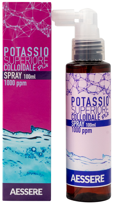 POTASSIO COLLOIDALE PLUS 1000PPM SPRAY 100 ML - goldeneffe.it