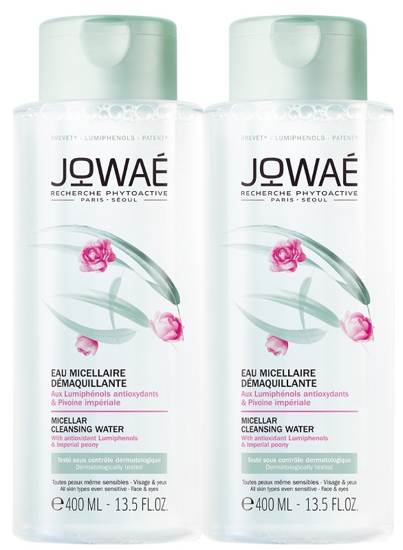 JOWAE DUO ACQUA MICELLARE 400 ML + 400 ML - goldeneffe.it