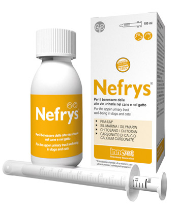 NEFRYS VEG 100 100 ML CON SIRINGA DOSATRICE ALIMENTO COMPLEMENTARE PER CANI E GATTI - goldeneffe.it
