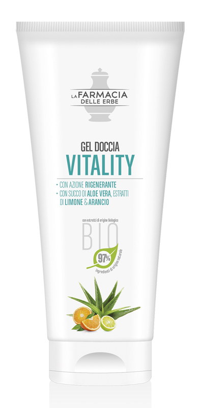 FARMACIA DELLE ERBE GEL DOCCIA VITALITY BIO 100 ML - goldeneffe.it