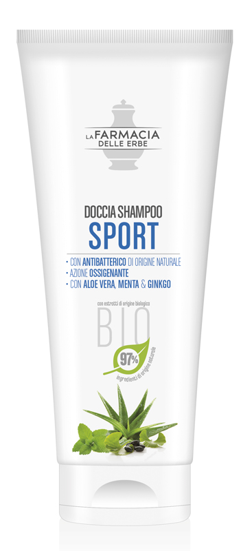 FARMACIA DELLE ERBE SHAMPOO DOCCIA SPORT BIO 200 ML - goldeneffe.it
