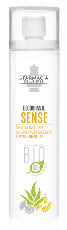 FARMACIA DELLE ERBE DEODORANTE NATURALE SENSE BIO 100 ML - goldeneffe.it