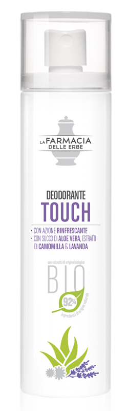 FARMACIA DELLE ERBE DEODORANTE NATURALE TOUCH BIO 100 ML - goldeneffe.it