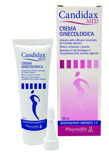 CANDIDAX MED CREMA GINECOLOGICA 50 ML - goldeneffe.it