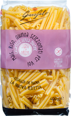 GAROFALO CASARECCE SENZA GLUTINE 400 G - goldeneffe.it