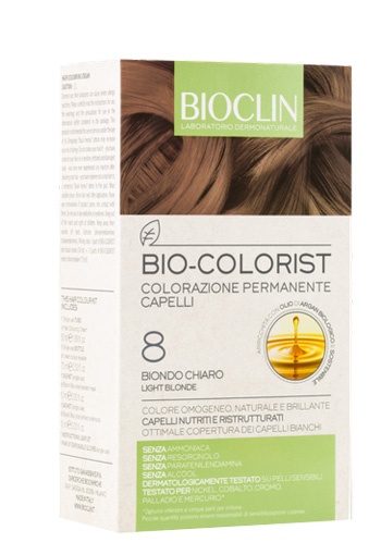 BIOCLIN BIO COLORIST 8 BIONDO CHIARO - goldeneffe.it