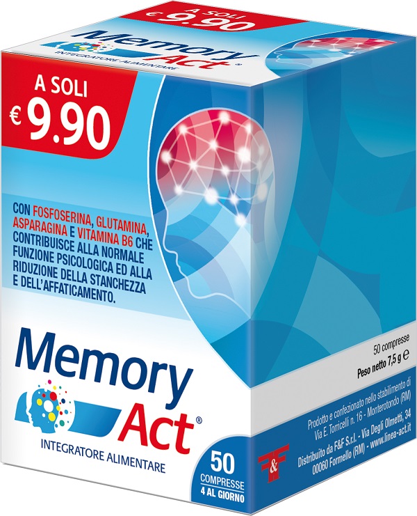MEMORY ACT 50 COMPRESSE - goldeneffe.it