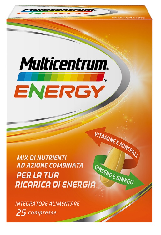 MULTICENTRUM MC ENERGY 25 COMPRESSE - goldeneffe.it