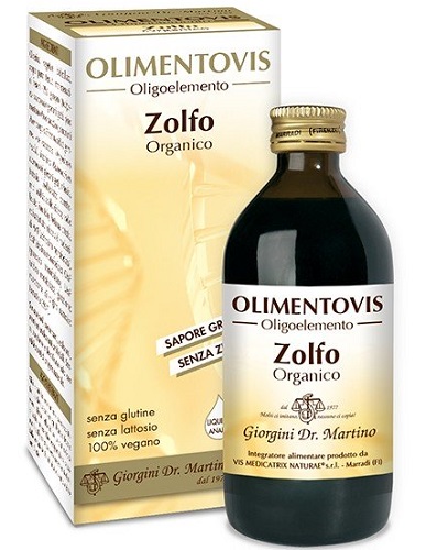 ZOLFO ORGANICO OLIMENTOVIS 200 ML - goldeneffe.it