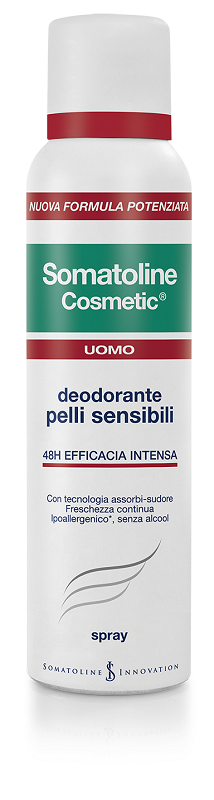SOMATOLINE COSMETIC DEO UOMO SPRAY 150 ML - goldeneffe.it
