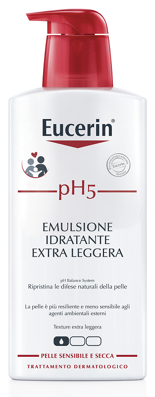 EUCERIN PH5 EMULSIONE IDRATANTE EXTRA LEGGERA 400 ML - goldeneffe.it