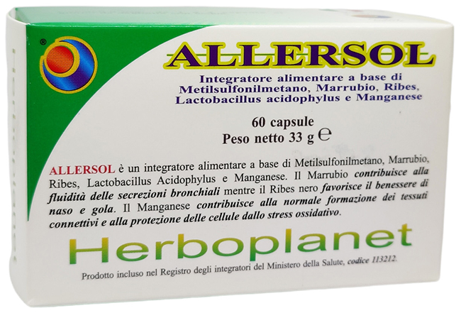 ALLERSOL 60 CAPSULE - goldeneffe.it