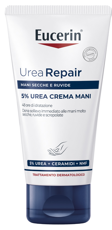 EUCERIN UREAREPAIR CREMA MANI 5% 75 ML - goldeneffe.it