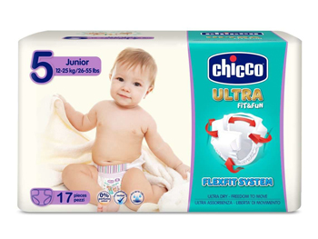CHICCO PANNOLINO ULTRA CHICCHO JUNIOR 17 X 10 - goldeneffe.it