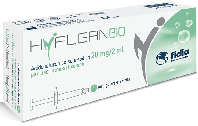 SIRINGA HYALGANBIO INTRA-ARTICOLARE 20MG 2 ML - goldeneffe.it