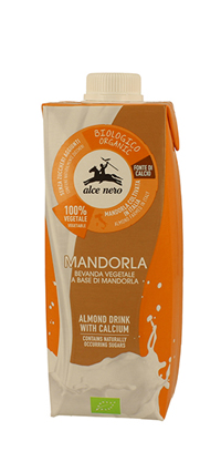 BEVANDA VEGETALE DI MANDORLA BIO 500 ML - goldeneffe.it