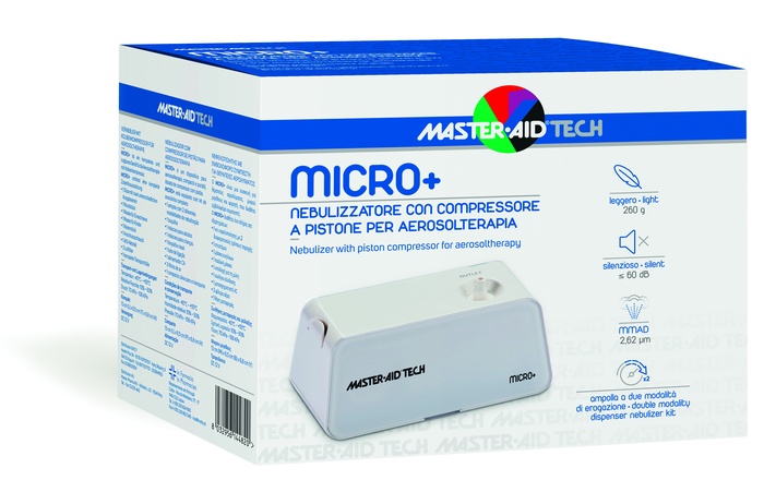 NEBULIZZATORE PISTONE MASTER-AID TECH MICRO+ - goldeneffe.it