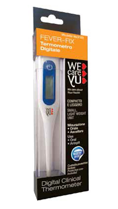 TERMOMETRO DIGITALE RIGIDO WECAREYU FEVER FIX 1 PEZZO - goldeneffe.it