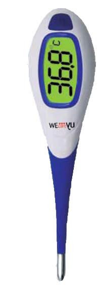 TERMOMETRO FLEX DISPLAY COLORE WECAREYU FEVER FAST 1 PEZZO - goldeneffe.it