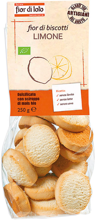 FIOR DI BISCOTTI LIMONE 250 G - goldeneffe.it