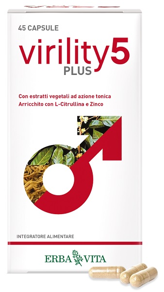 VIRILITY 5 PLUS 45 CAPSULE - goldeneffe.it