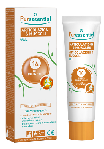 PURESSENTIEL GEL ARTICOLAZIONI & MUSCOLI 60 ML - goldeneffe.it