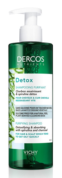 DERCOS NUTRIENTS SHAMPOO DETOX 250 ML - goldeneffe.it