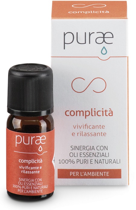 PURAE SINERGIA CON OLI ESSENZIALI COMPLICITA' 10 ML - goldeneffe.it