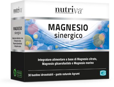 NUTRIVA MAGNESIO SINERGICO 30 BUSTINE - goldeneffe.it