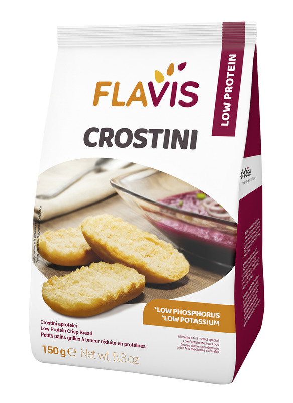 FLAVIS CROSTINI APROTEICI 150 G - goldeneffe.it