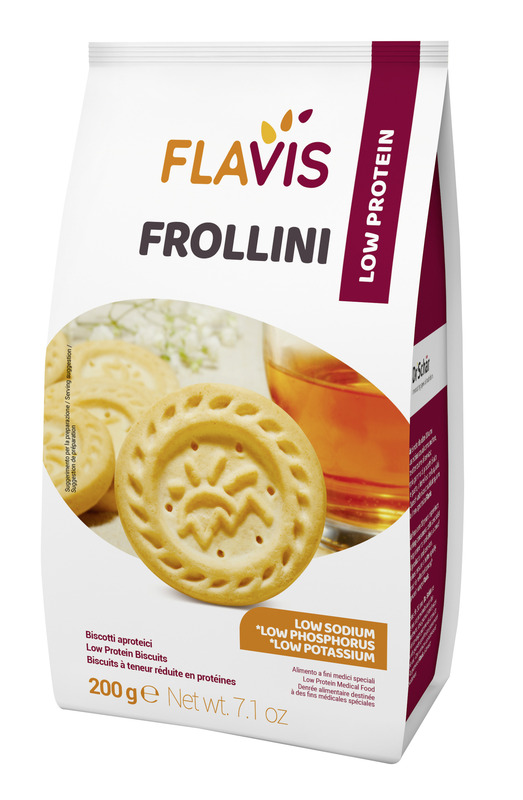 FLAVIS FROLLINI BISCOTTI APROTEICI 200 G - goldeneffe.it