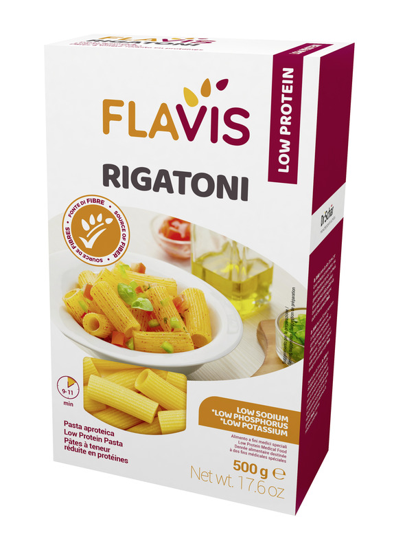 FLAVIS RIGATONI APROTEICI 500 G - goldeneffe.it