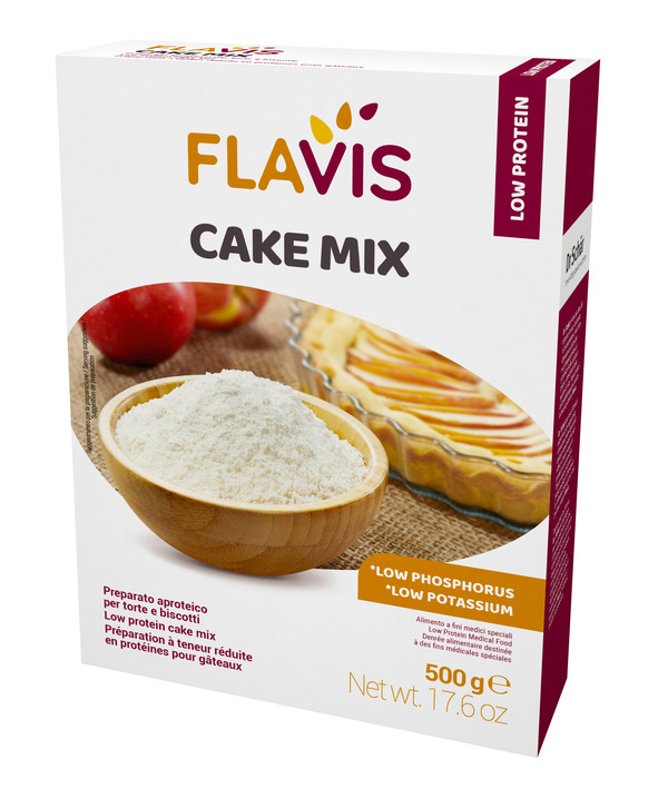 FLAVIS CAKE MIX PREPARATO PER TORTE E BISCOTTI APROTEICI 500 G - goldeneffe.it
